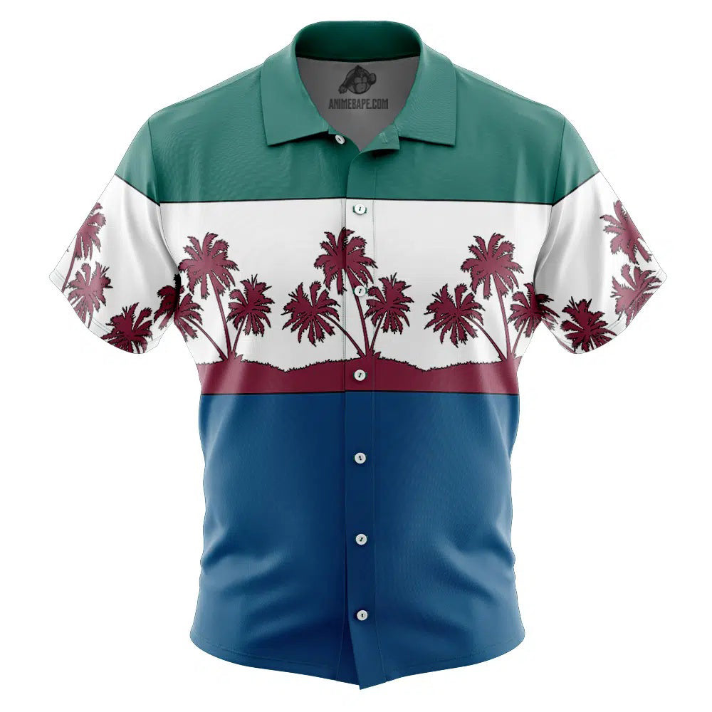 Joker The Killing Joke DC Comics Button Up Hawaiian Shirt