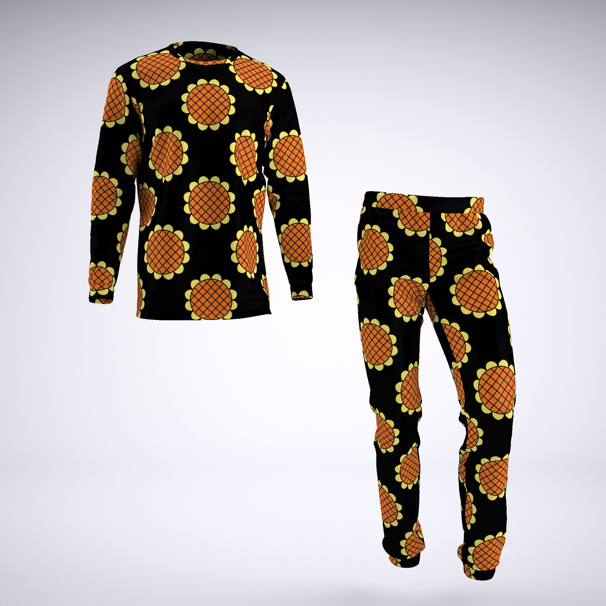 Monkey D. Luffy Black Dressrosa One Piece Pirates Pajamas